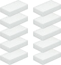 10Pcs Melamine Foam Sponge, 2X Density Magic Cleaning Eraser, Durable Multi-Surface Scrubber for Kitchen, Bathroom, Wall, Shoe, Car, Sink & Floor Household Cleaning Essentials(10 Pcs-2X Density)