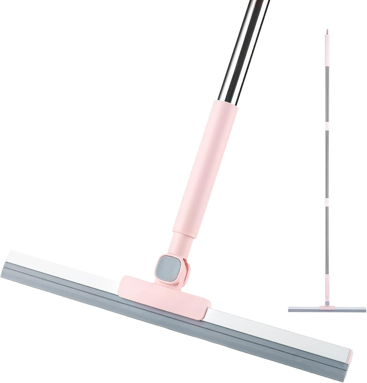 15.8" Floor Squeegee with 52.8-in Handle, Squeegee for Floor