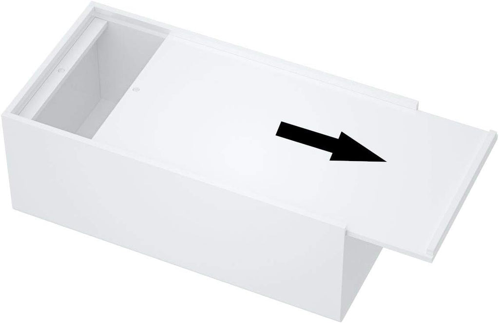 FEMELI Acrylic Tissue Box Cover,Rectangular Facial Tissue Holder Case Dispenser for Bathroom Kitchen Bedroom Office