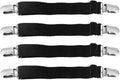 4Pcs/lot Adjustable Bed Sheet Clip Fasteners Straps Elastic Holder Fixing Clamp
