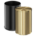 9L/2.4Gal Brushed Antique Brass Bathroom Trash Can