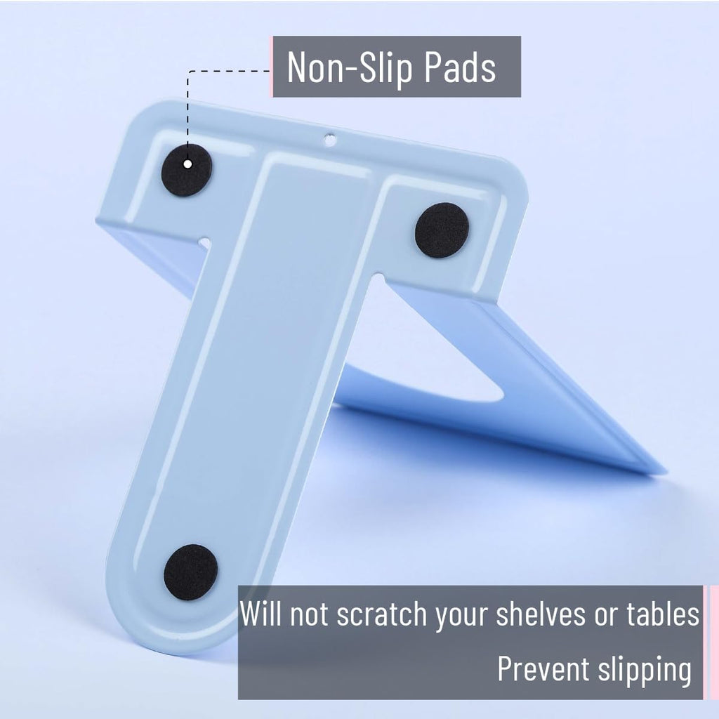 Mr. Pen- Book Ends, 4 Pack, Light Blue