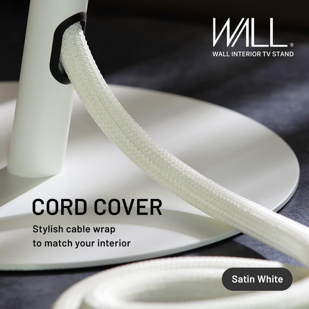 WALL Cord Cover, 6.56ft Cable Hider for TV,Monitor, Cable Management, White