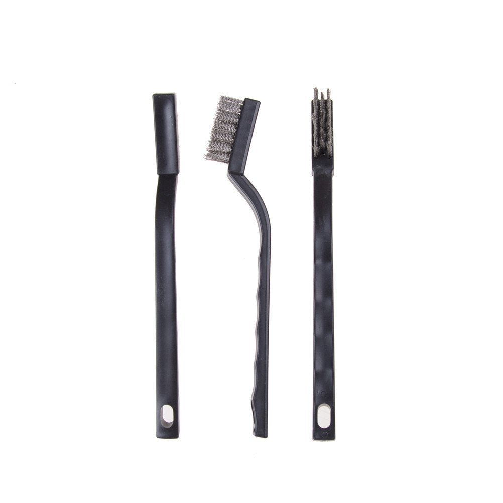 30PCS Mini Wire Brush, Stainless Steel Bristles, Masonry Brushes
