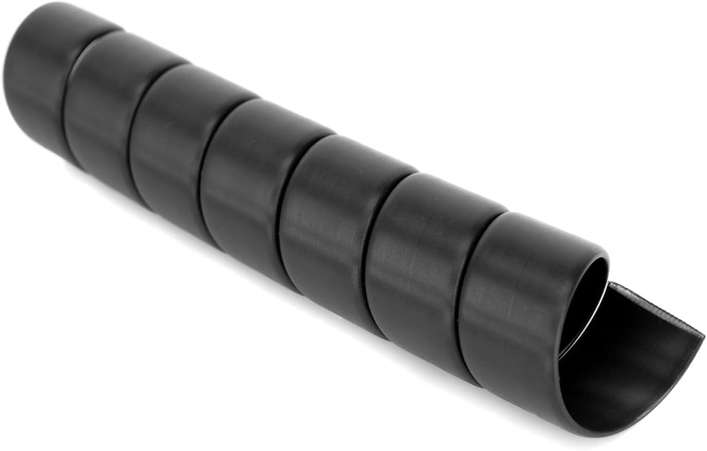12PC25bk Pre-Cut Spiral Wrap Hose Protector, 3/8" I.D., 25' Length, Black