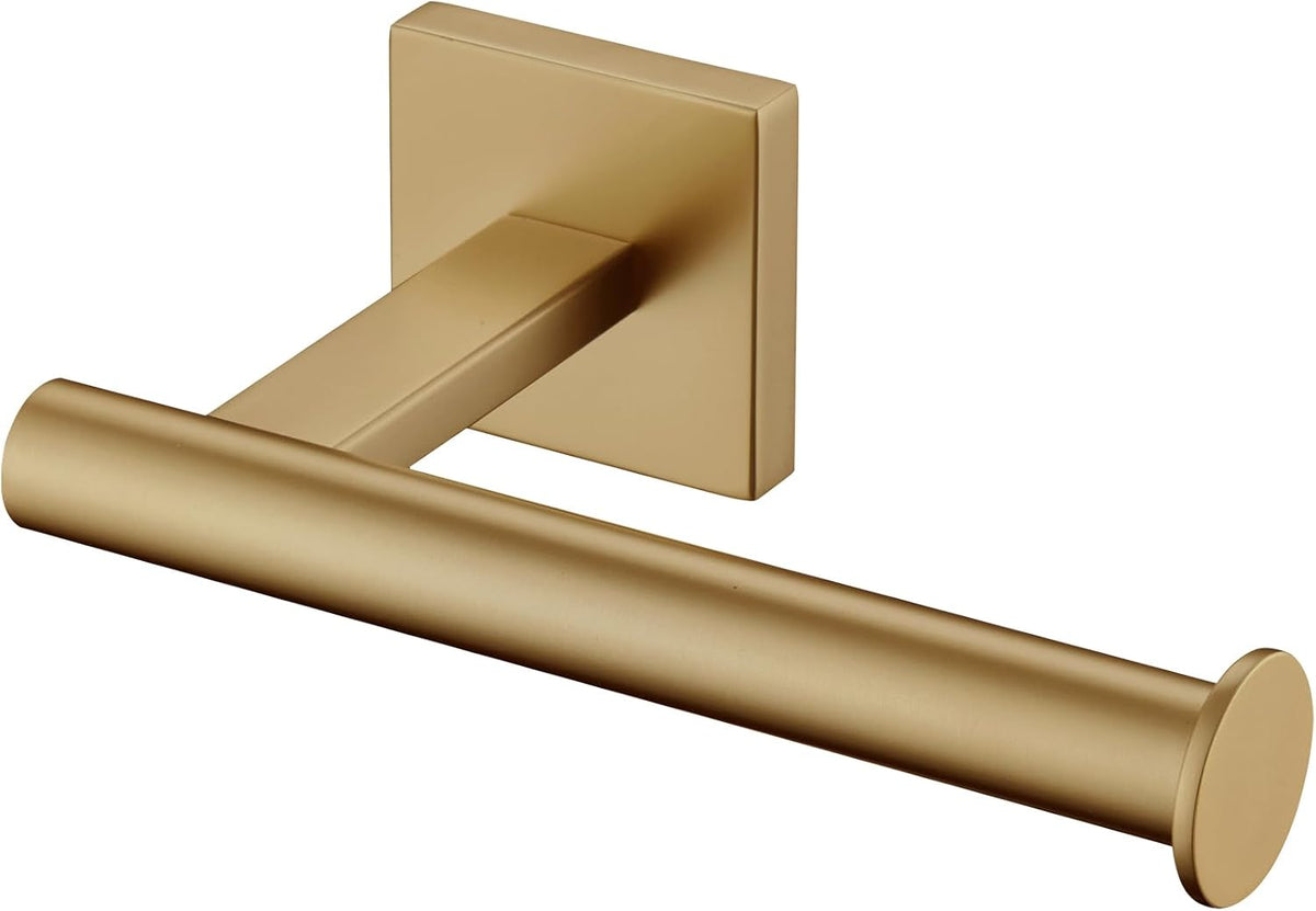 KOKOSIRI Toilet Paper Holder Toilet Roll Holders Hold Mega Rolls Kitchen Bathroom Tissue Paper Dispenser Champagne Bronze Stainless Steel, B2008CPG