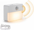 Rechargeable Motion Sensor Night Light, Warm White LED Stair Light