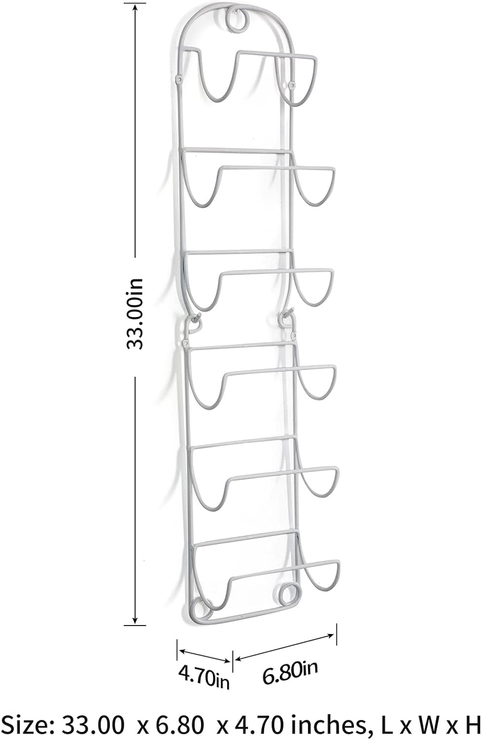 Towel Racks for Bathroom Wall Mounted Metal Wine Rack Towel Shelf Towel Holder for Bath White