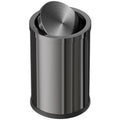9L/2.4Gal Small Trash Can with Flip Lid,Bathroom Trash can