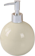 18 Oz Ceramic Soap Dispenser with Rust Proof Pump,Ball Shaped Decorative Modern Minimalist Refillable Hand Lotion Pump Bottle,Hand Soap Dish Soap Dispenser for Kitchen Bathroom (Color 8)