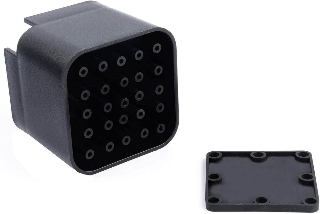 BTSD-home 3 or 4 Inch Bed Risers for Furniture Wheels, Black, 4 Pack