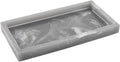 Luxspire Resin Bathroom Vanity Tray Countertop Organizer, Mini, Ink Gray