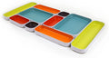 Three by Three Seattle Metal Drawer Organizer Tray Set, 10-Pc (Assorted)