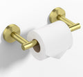 HITSLAM Gold Toilet Paper Holder, Double Post Pivoting, SS304
