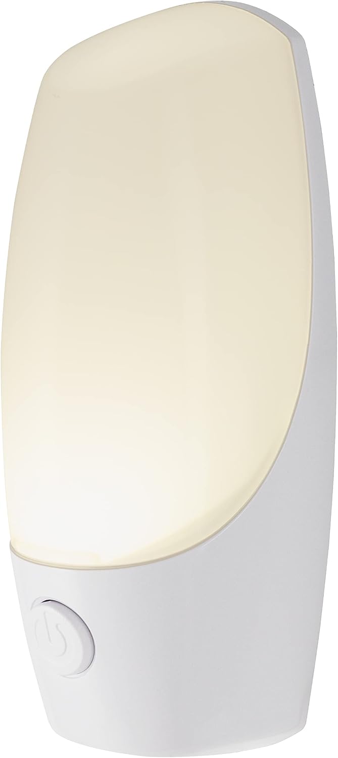Energizer Night Light Plug into Wall with Manual On Off Switch