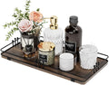 Toilet Paper Basket, Bathroom Tray for Countertop, 13"x 6.5"