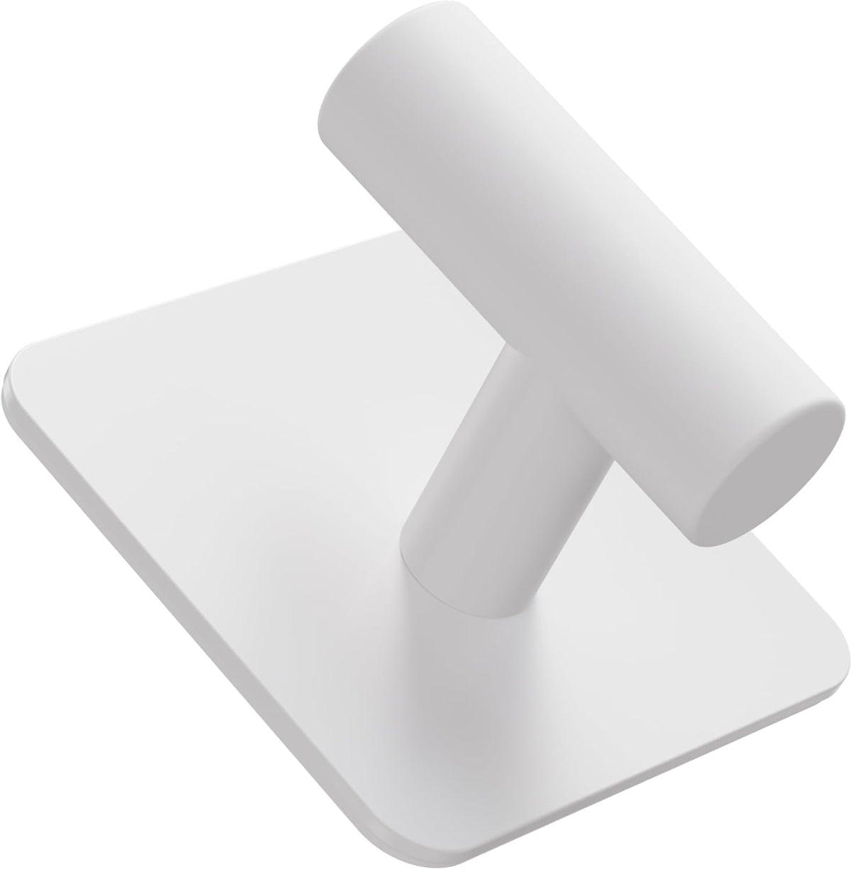 Aikzik 4 Pack Large Heavy Duty Wall Hooks - 26lb Max, Stainless Steel Adhesive Towel Hook, Shower Hooks for Hanging Towel, Coat, Robe, Wall Hook for Use in Bathroom, Kitchen and Door, White