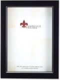 Lawrence Frames 795057 Black Wood Treasure Box Shadow Box Picture Frame, 5 by 7-Inch