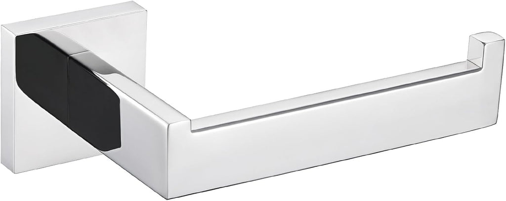 Angle Simple Toilet Paper Holder, Bathroom Tissue Holder, Polished Chrome