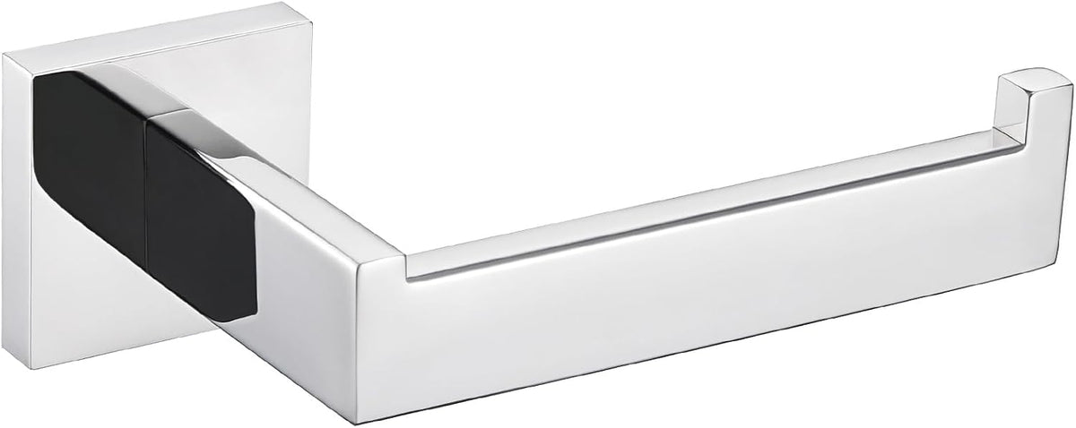 Angle Simple Toilet Paper Holder, Bathroom Tissue Holder, Polished Chrome
