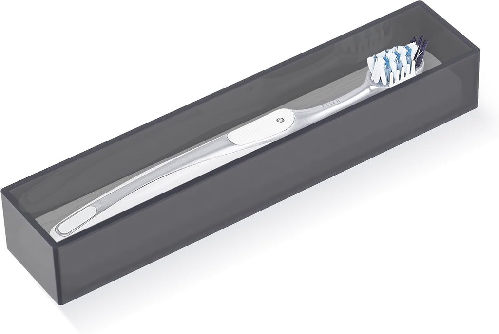 Linkidea Acrylic Toothbrush Holder with Diatomite Base