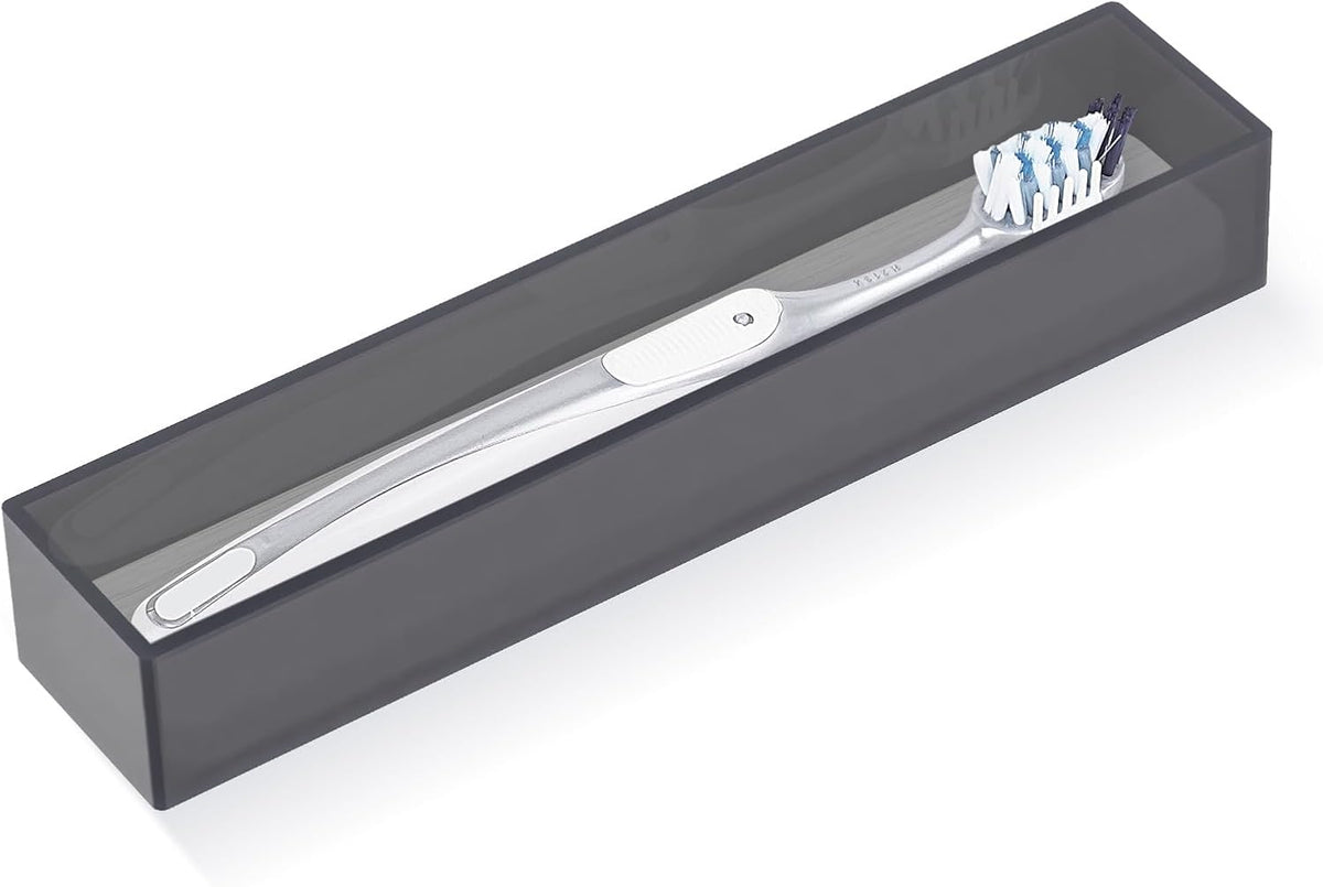 Linkidea Acrylic Toothbrush Holder with Diatomite Base