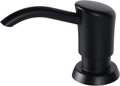 GAGALIFE Dish Soap Dispenser for Kitchen Sink, 17 oz Bottle, Matte Black