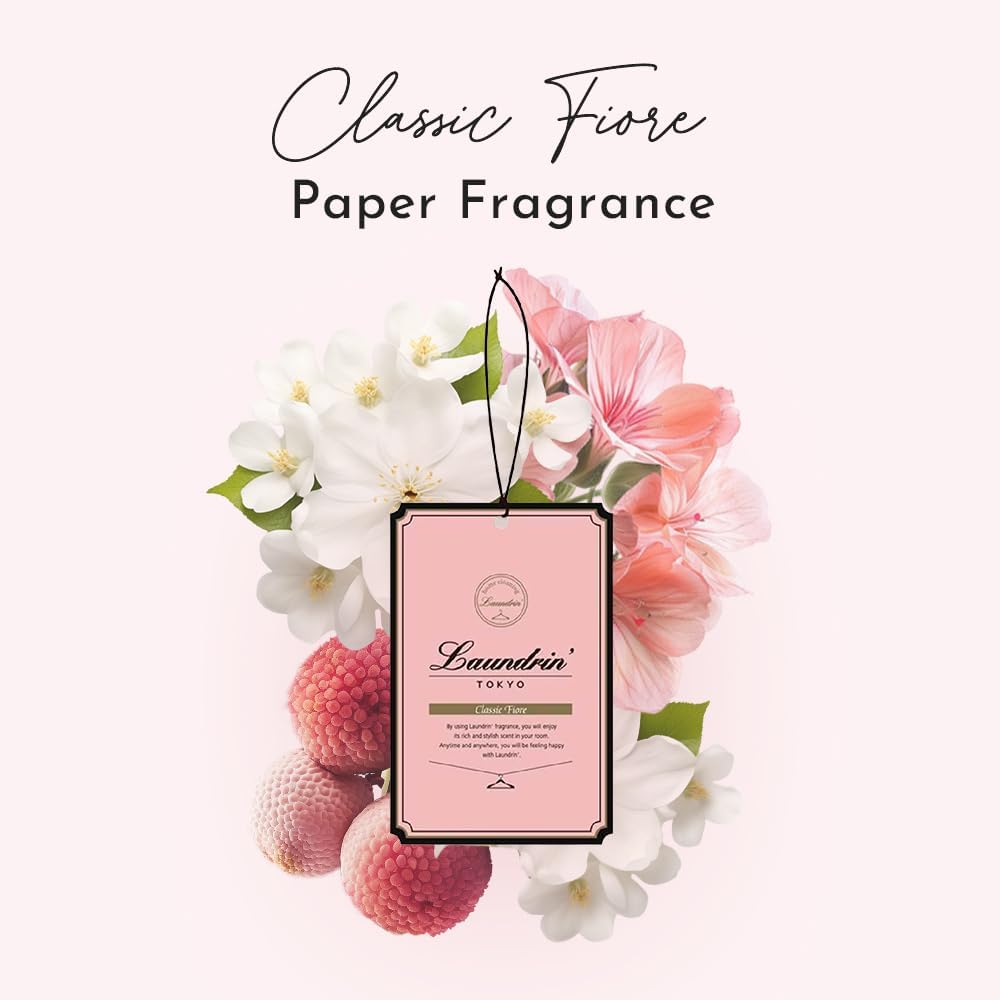 Laundrin Paper Fragrance Variety 9pk - Classic Fiore, Floral & No. 7