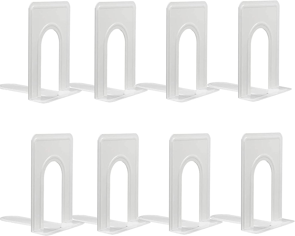 Metal Bookends for Home Office, Book Shelf Holder Home Decorative