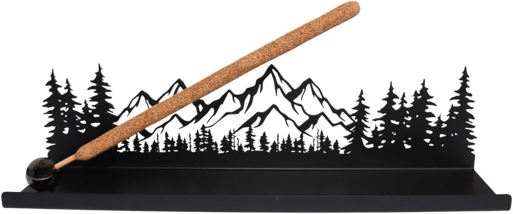 Mountain Forest Metal Incense Holder