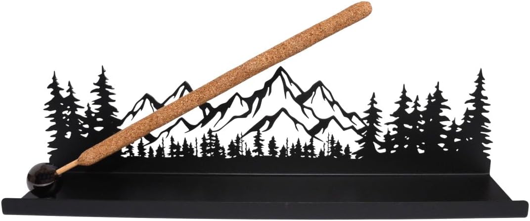 Mountain Forest Metal Incense Holder