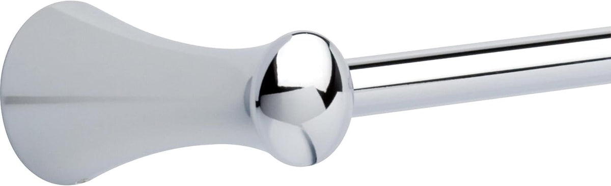 Delta Towel Rack | 24 Inch Polished Chrome Towel Bar for Bathroom, Kitchen | Lahara Accessories