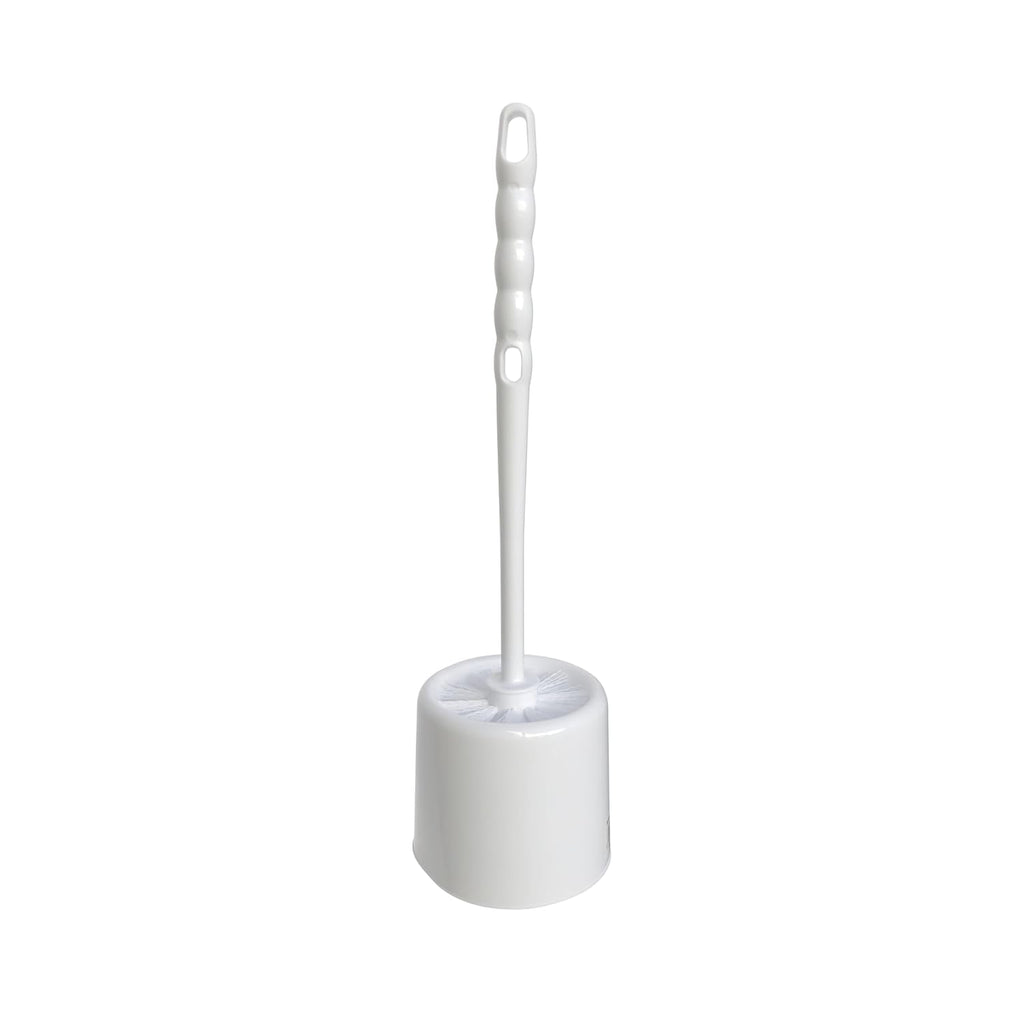 Sparta Toilet Bowl Brush with Caddy, 16 Inch, White (Pack of 3)