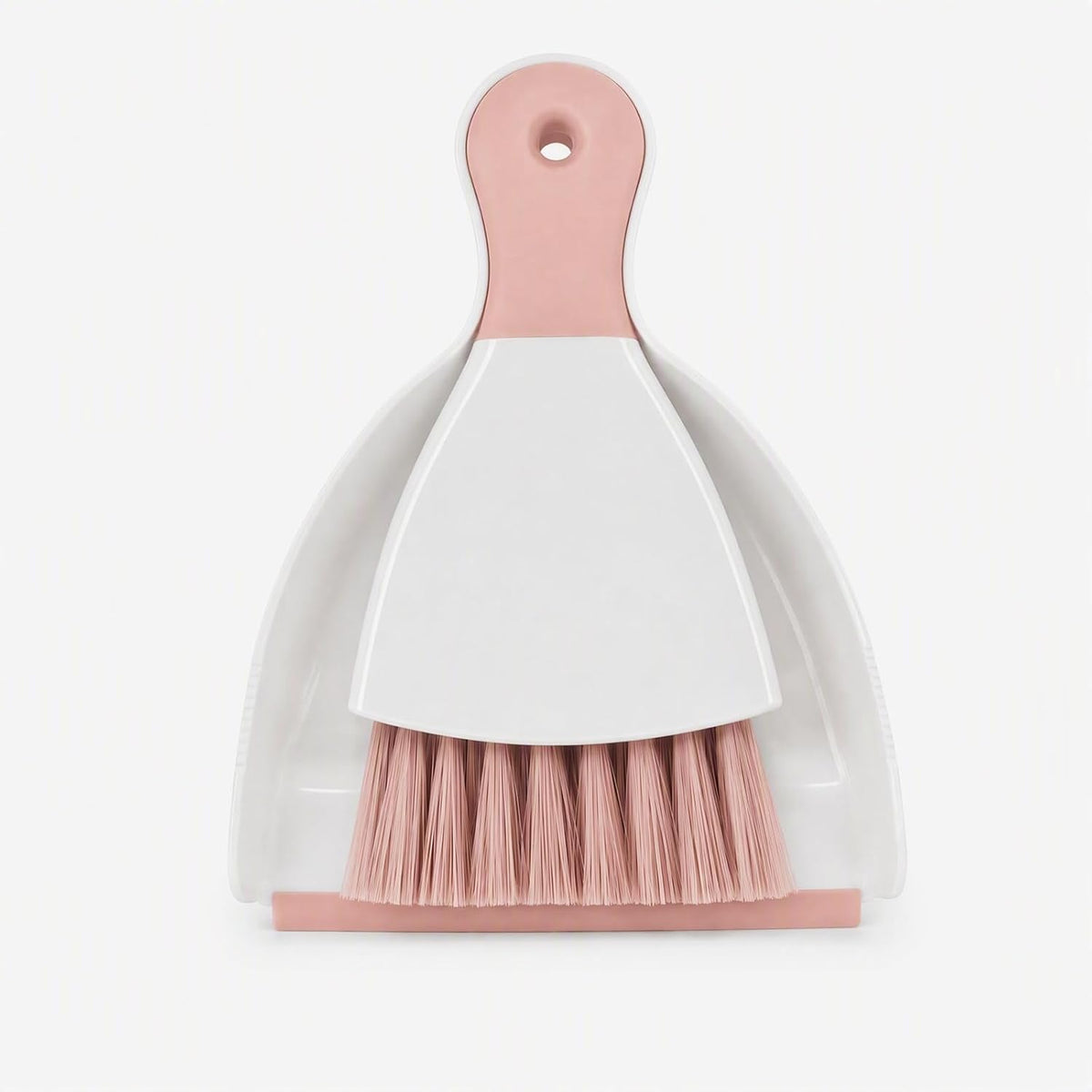 GeeRic Mini Dustpan and Brush Set, Dust Pan Broom Pink