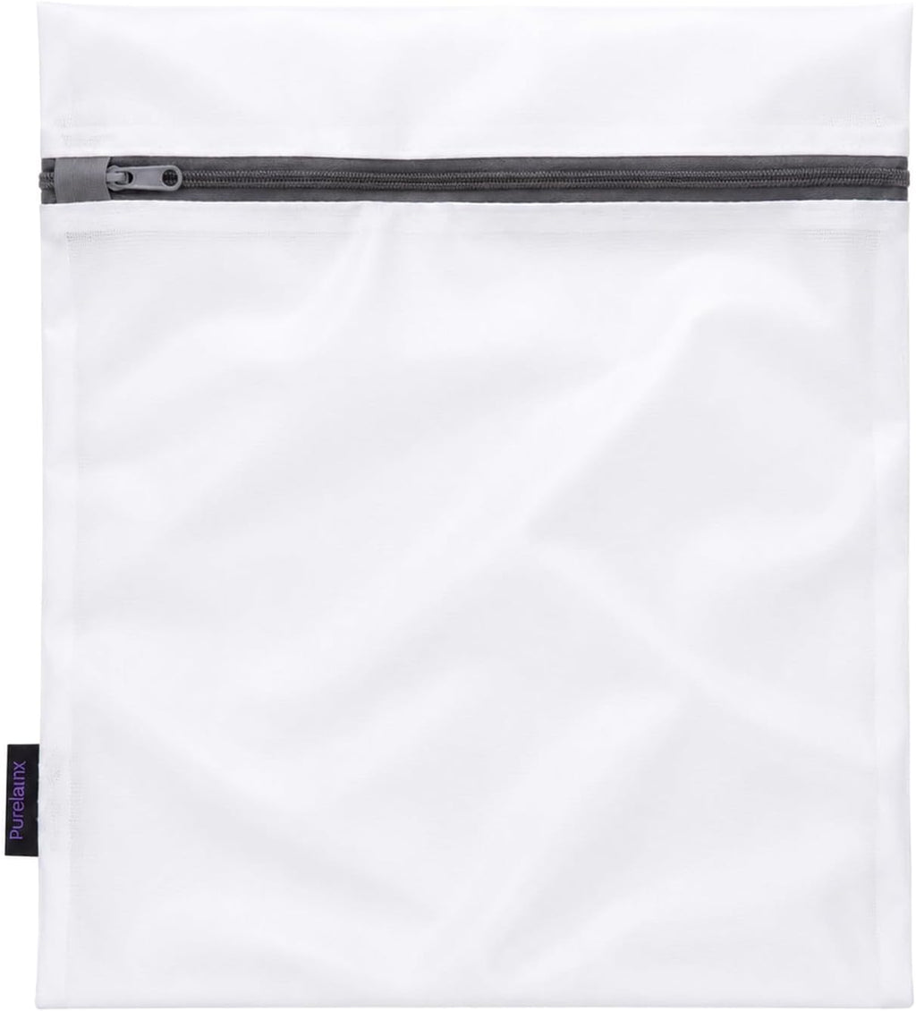 Laundry Bag Reusable Polyester Fine Mesh Laundry Bag | Protect Delicates and Underwear, Tumble Dryer Safe, Works for Laundry and Storage 3PC