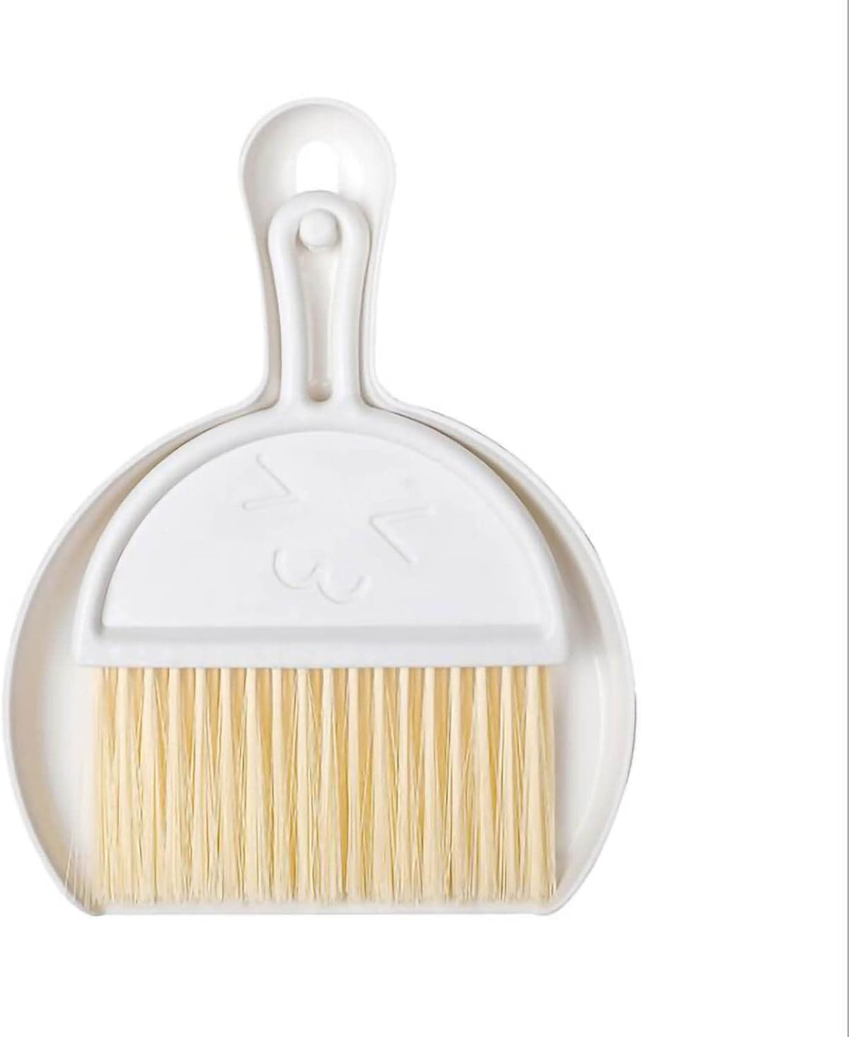 Mini Dust Pan with Broom Set, Small Dustpan and Brush Set, Hand Broom and Dust Pan for Desk, Housekeeping, Office, Kitchen, Pet Nest
