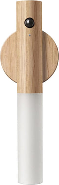 LANDGOO Wooden Motion Sensor Night Light 1-Pack, Ash Wood, Rechargeable