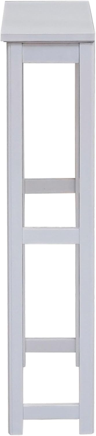 Alaterre Furniture Dorset Over the Toilet Storage Shelf, White, 29”W x 37”H