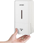 anydry Liquid Hand Soap Dispenser Wall Mounted 27oz Large Capacity White