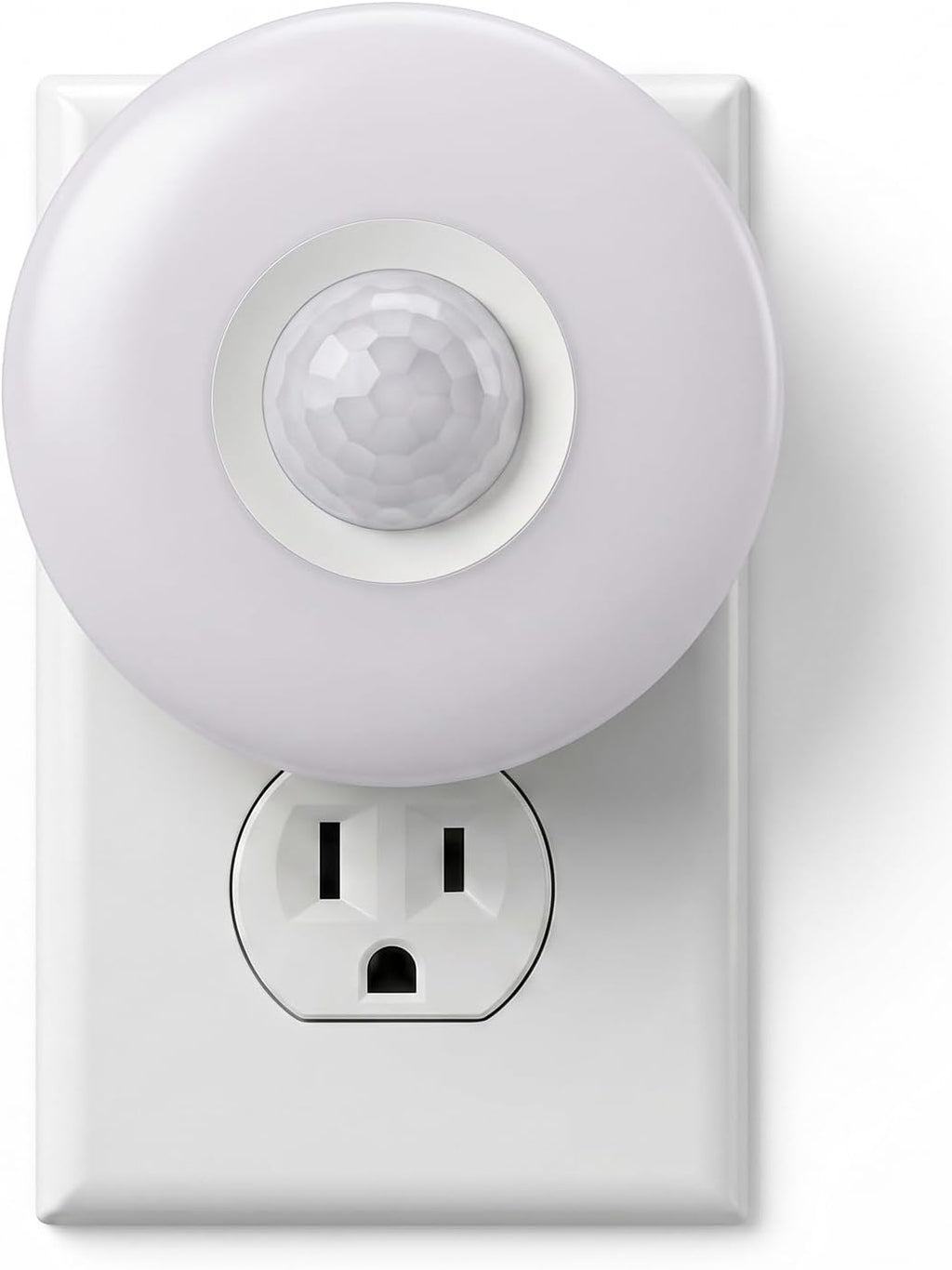 YELKO Motion Sensor Night Light - Plug-in 6000K Cool White Anti-Glare LED Nightlight, Ultra Bright Cozy Soft Glow Not Dazzling for Hallway, Stairs, Garage, Bedroom, Bathroom, Garage, Kitchen, 4 Pack