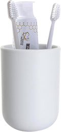 Toothbrush Cup, Bathroom Cup, Toothbrush Holder, Bathroom Tumbler, Plastic, 350ml (Grey blue)