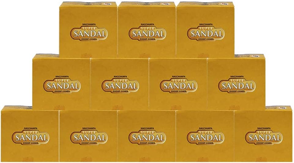 Super Sandal Incense Cones and Cone Burner Bundle - Satya Incense