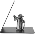 Premium Heavy-Duty Metal Bookend - Black L-Shaped Book End