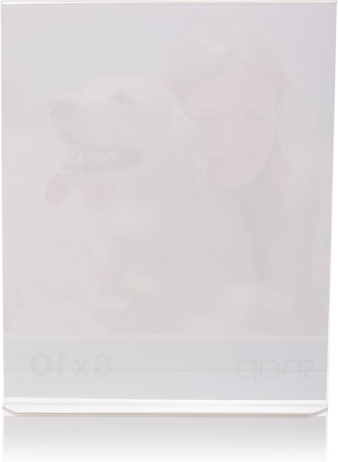 Snap 8x10 Clear Acrylic Picture Frame 12 Pack