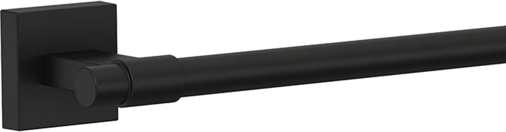 Franklin Brass Towel Rack | 24 Inch Matte Black Towel Bar for Bathroom, Kitchen | Maxted Accessories