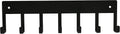Myartte Key Holder Key Hooks Wall Decorative Zinc Alloy Key Organizer Rack with Screws and Sticker for Entryway, Kitchen, Bedroom, Organize Car Keys, House Keys, Small Accessories and Jewelry