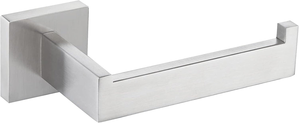 Angle Simple Toilet Paper Holder Brushed Nickel, Toilet Tissue Roll Hanger