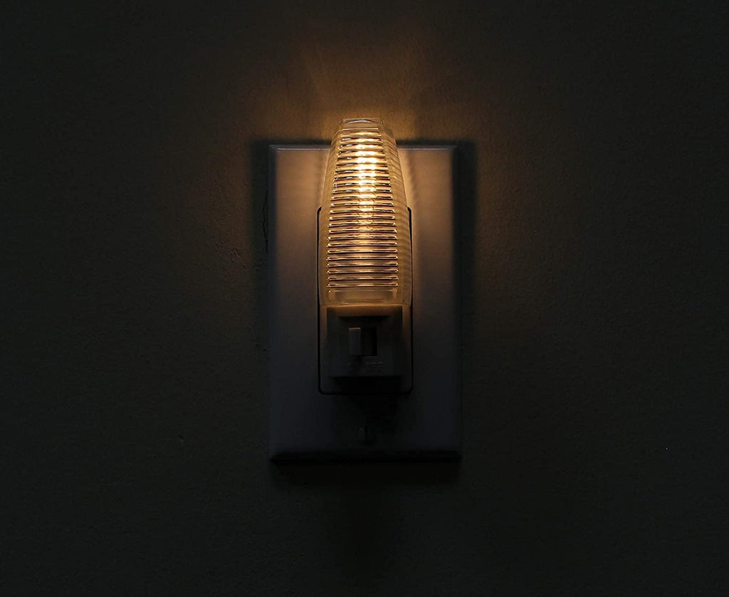 Kingman Night Light Wall Plug in with On/Off Switch Warm White UL Listed, 120V 4W (1 Pack)