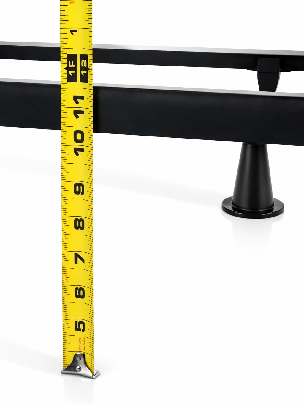 Tech Team 5 Inch Bed Risers for Metal Frames, Heavy Duty Bed Lifts, 6 Pack