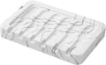 Resin Soap Dish Bathroom,Self Draining Marble Look Soap Holder for Shower,Soap Tray for Kitchen,Sink(Marble White)
